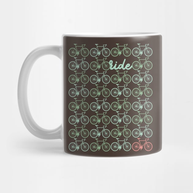 Bicycle Ride Patterned by Nataliatcha23